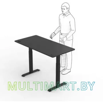 Стол для работы стоя Ritmix TBL-140 (черный) картинка 7